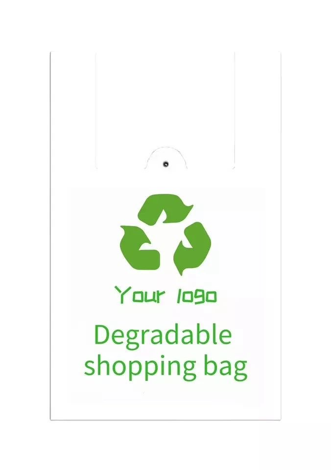 die cut shopping plastic bag